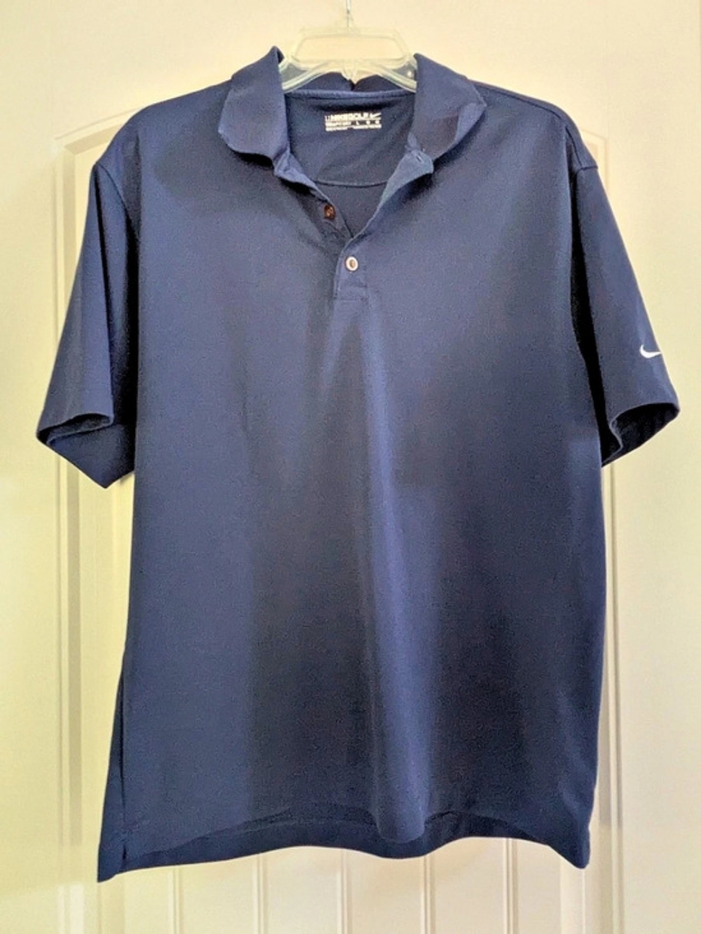 Nike Golf Dri-FIT Polo Shirt Men's Blue Large